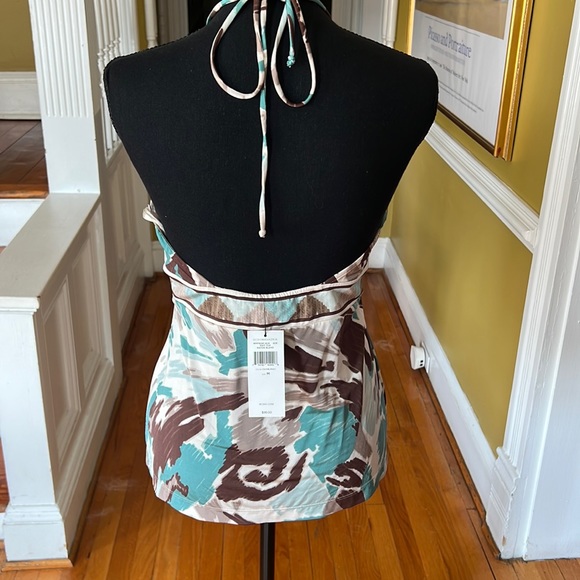 BCBGMAXAZRIA Rayon Knit Halter Top - Picture 2 of 4